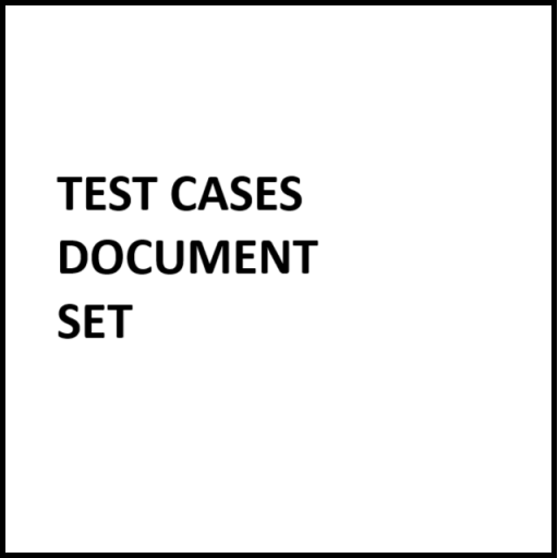 Test Cases Document Set